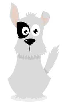 Cute dog Stock Illustration