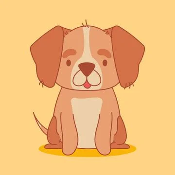 Cute Dog Illustrazione stock