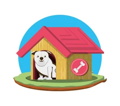 Cute dogs design Stock Illustration