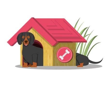 Cute dogs design Stock Illustration