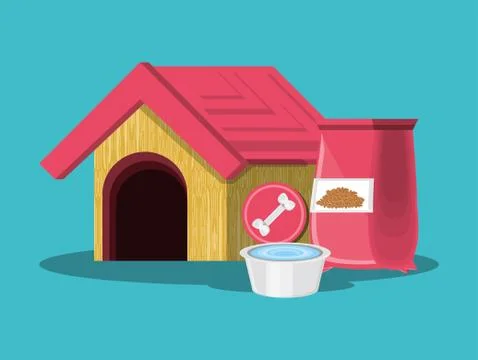 Cute dogs design Stock Illustration