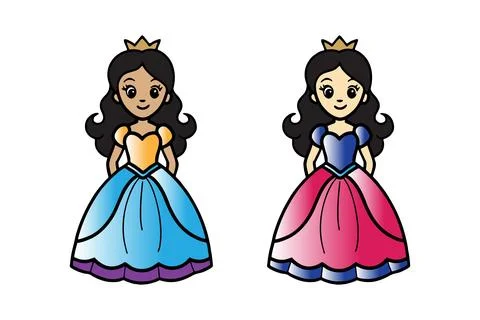 Cute Doll Adorable Toy Vector  illustration. Stock Illustration