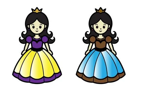 Cute Doll Adorable Toy Vector  illustration. Stock Illustration