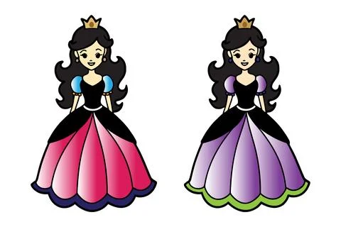 Cute Doll Adorable Toy Vector  illustration. Stock Illustration