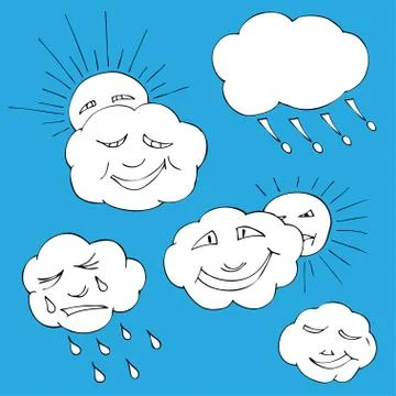 Cute doodle Illustrazione stock