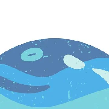 Cute doodle pattern background with abstract shapes. Modern vector pattern. Stock Illustration