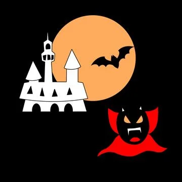 Cute dracula character  Иллюстрация