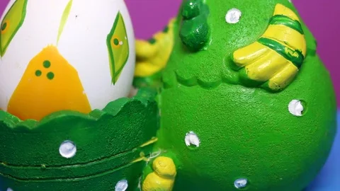 Cute easter decoration 動画素材 86849149