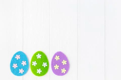 Cute easter holiday background. Foto stock