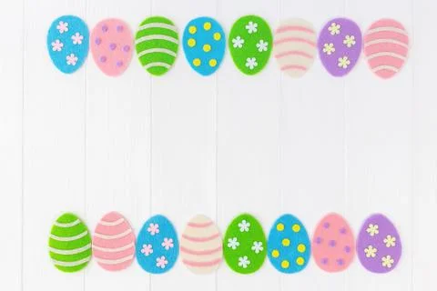 Cute easter holiday background. Foto stock
