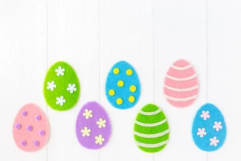 Cute easter holiday background. Foto stock