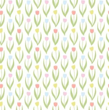 Cute Easter, spring seamless pattern 스톡 일러스트