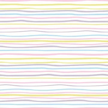 Cute Easter, spring seamless pattern Stock Illustration