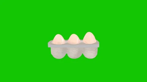 Cute Egg Animation Motion Graphics Loop 스톡 동영상 341541766