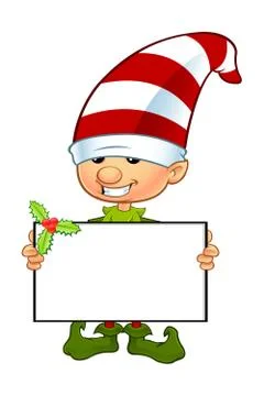 Cute Elf Character Stock Illustration