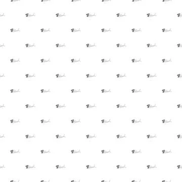 Cute Fish bones Seamless pattern. Cartoon Fish skeleton, background. Vector I イラスト素材