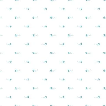 Cute Fish bones Seamless pattern. Cartoon Fish skeleton, background. Vector.. Stock Illustration