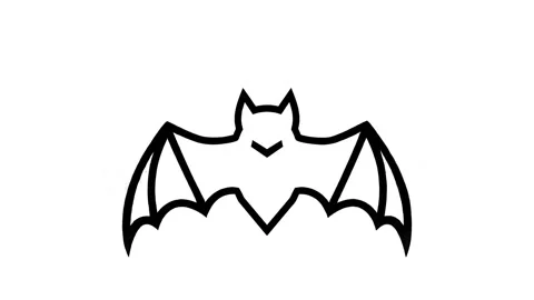 Cute floating cartoon ghost 2D animation for Halloween social media promo 스톡 동영상 342094756