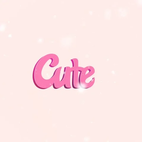 Cute Font Animation Stock Footage 259592228