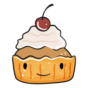 Cute funny donuts seamless pattern. Vector illustration. Stock Illustration