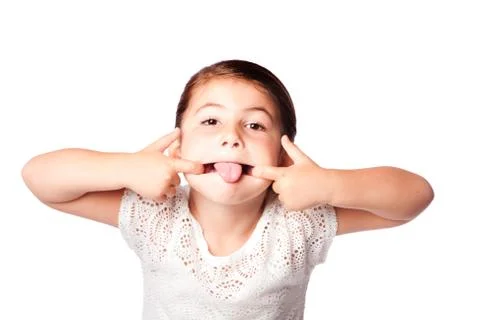 Cute funny face Foto stock