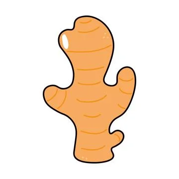 Cute funny ginger character. Vector hand drawn traditional cartoon vintage, r Illustrazione stock