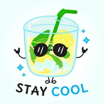 Cute funny lemonade card. Vector hand drawn cartoon kawaii character illustra 스톡 일러스트