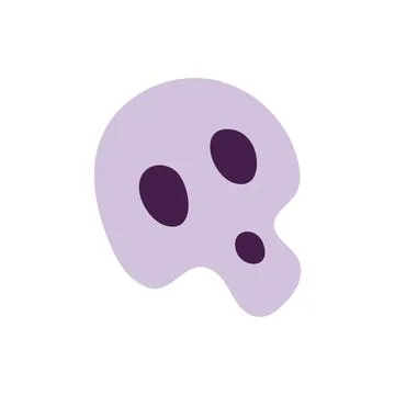 Cute ghost cartoon vector illustration Stock Illustration