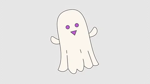 Cute ghost Stock Footage 337726153