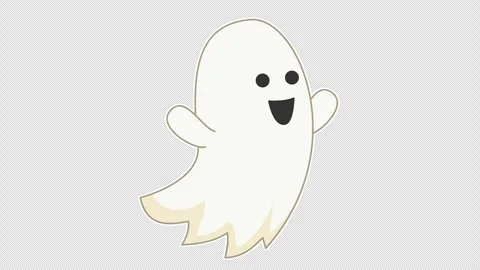 Cute ghost Stock Footage 339458080
