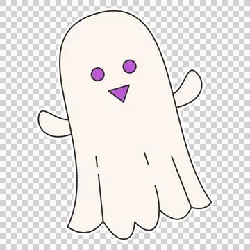 Cute ghost Иллюстрация
