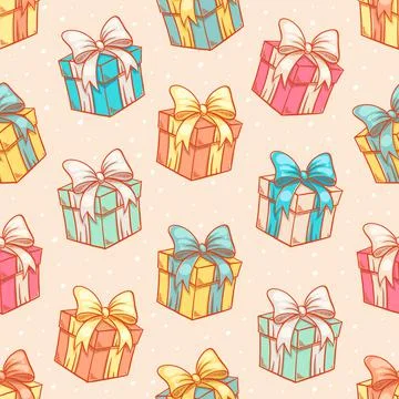 Cute gifts Stock Illustration
