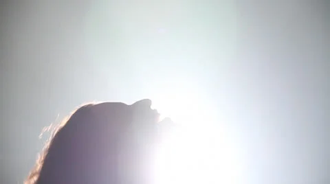 A Cute girl does the dance practices Stock Footage 22793103