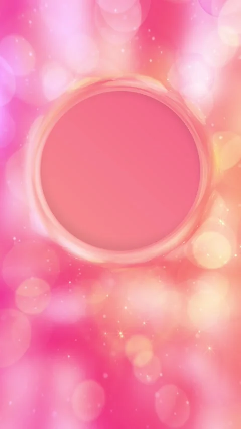 Cute Girly Bokeh Background with Copy Space Stock Footage 327469022