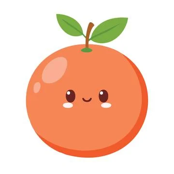 A cute Grapefruit fruit illustration Stock Illustration