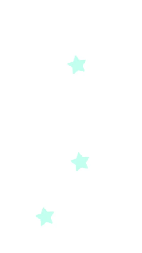 Cute Green Stars on White Background — Minimal Pastel Star Pattern Stock Footage 313822425