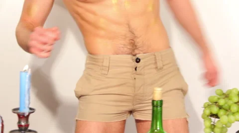 Cute Guy Dancing and Posing , # 2 - White Background Stock Footage 45234119