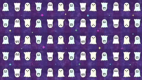 Cute Halloween 10-second loop background Stock Footage 316728773