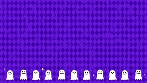 Cute Halloween 10-second loop background Stock Footage 316728775