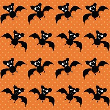 Cute Halloween bat Stock Illustration
