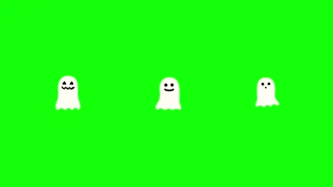 Cute Halloween icon set Stock Footage 317425579