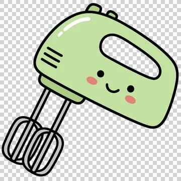 Cute Hand Mixer Ilustración de archivo