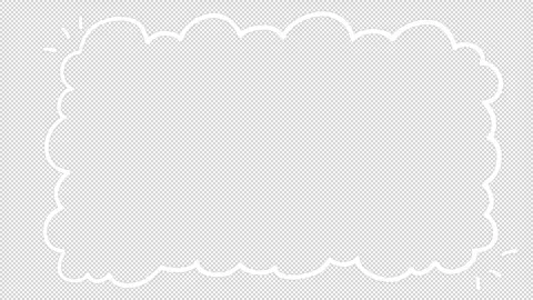 Cute handwritten frame Video stock 293050082