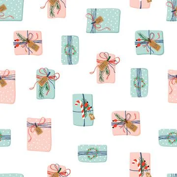 Cute holidays background Stock Illustration