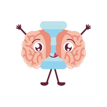 Cute human thyroid イラスト素材