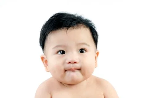 Cute infant baby Stock Photos