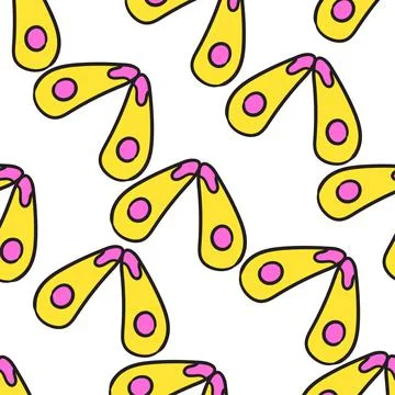 Cute insect wing seamless pattern textile print. repeat pattern background de Stock Illustration