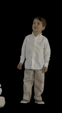 Cute Kid Stock Footage 78847