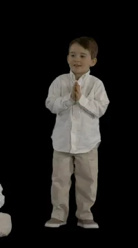 Cute Kid Stock Footage 78854