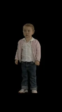 Cute Kid Stock Footage 78862